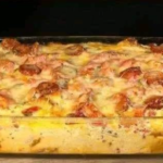 ЛАЗАНЬЯ КОРДОН БЛЮ З КУРКИ