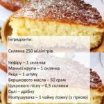 Беру склянку кефіру, яйце і готую смакоту до чаю: ніжний манник без борошна